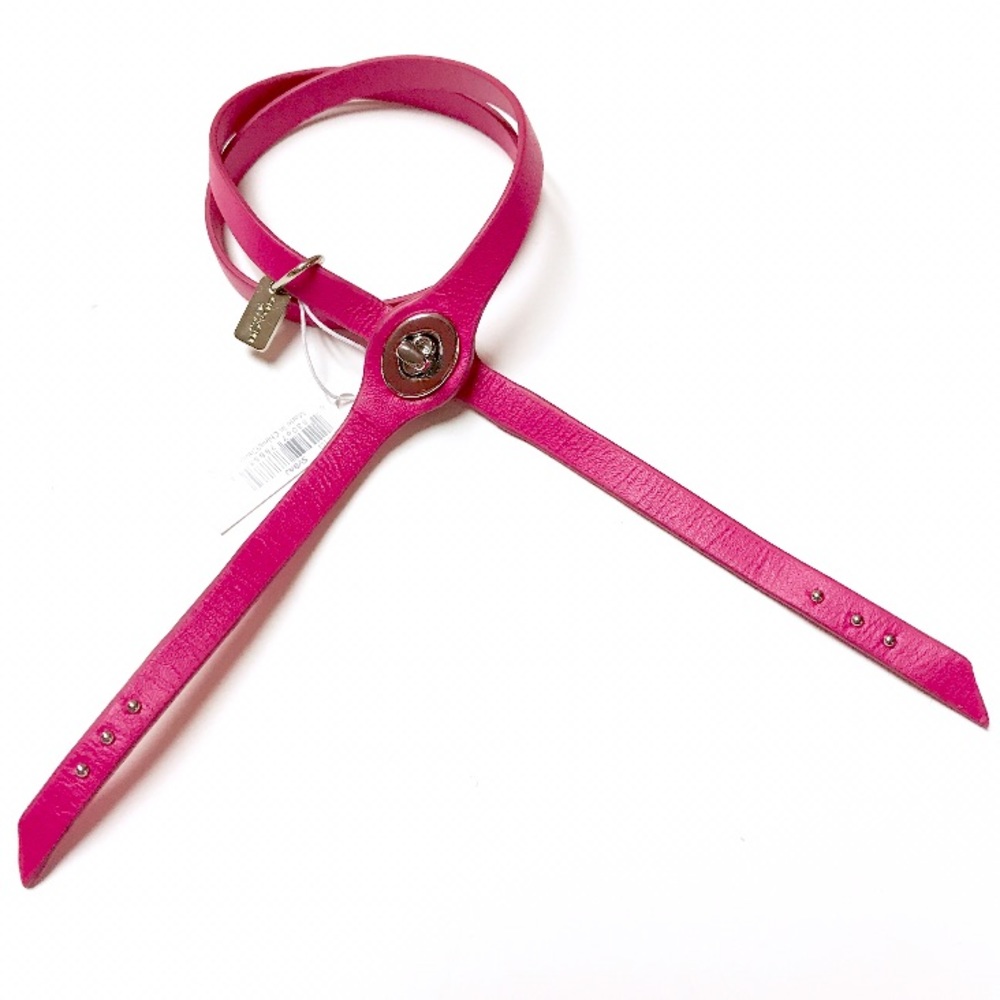 COACH Turn-Lock Wrap Bracelet